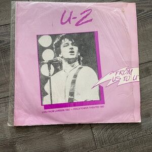 U2 Vinyl Record Bundle